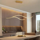 Double Curve Minimalist Modern Pendant Light - Clowas